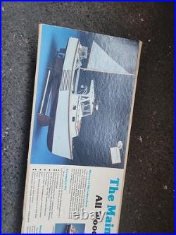 MAINE LOBSTER BOAT Wood Model Midwest Products #953 Open Box MAINE LOBSTER BOAT Wood Model Midwest Products #953 Open Box