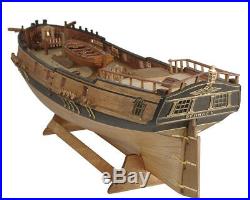 MK0401P Brigantine Phoenix + lifeboat, wooden ship kit 172, by Master Korabel