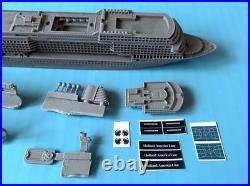 MODEL KIT cruise ship KONINGSDAM Holland America resin casting 11250 SCHERBAK