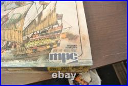 MPC Model Kit Spanish Galleon Ship 16th Century 18 inch Unbuilt SEALED Kit