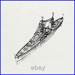 MRY-SFW 1/350 Royal Dido-class Dido 4th ship Light Cruiser Full Hull