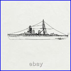 MRY-SFW SSC209 1/350/300/450 Japan Navy Nagato-class 2nd ship Mutsu Military