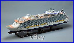MS Allure of the Seas Oasis-class Wooden Cruise Ship Model 40.5 Scale 1350