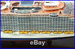 MS Oasis of the Seas Oasis-class Wooden Cruise Ship Model 40.5 Scale 1350