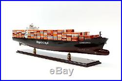 MV Colombo Express Hapag-Lloyd Container Ship Wooden Ship Model 38 Scale 1350