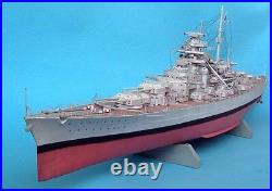 Maly Modelarz Schlachtschiff der Kriegsmarine BISMARCK Battleship 1300