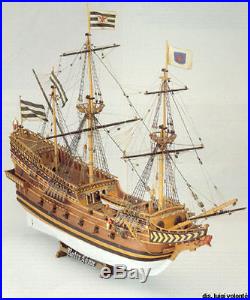 Mamoli 1/55 Roter Lowe 1597 Galleon Vintage Model Ship Kit