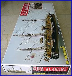 Mamoli Mv53 Plank On Bulkhead Wood Ship Model Kit Css Alabama Em Jh