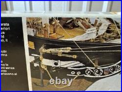 Mamoli U. S. S. CONSTITUTION Old Ironside Ship Model, Sealed Bags, Complete PoF