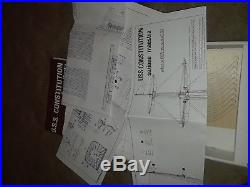 Mamoli U. S. S Constitution Cross Section Boat Model 1/93 Scale Sailing Ship