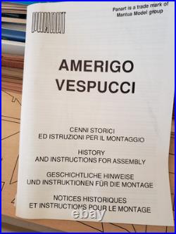 Mantua Art. 741 -Amerigo Vespucci- Italian Navy Training Ship 49 Scale 184