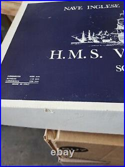 Mantua HMS VICTORY Wood Ship Model Kit 198 Scale Art 776 Italy MINT in box