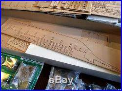 Mantua La Couronne wood model ship kit NIB Sc. 198 Laser cut