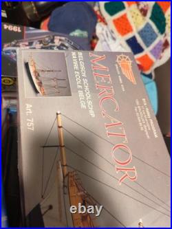 Mantua Model 1120 MERCATOR 757 Belgisch School Ship New Complete