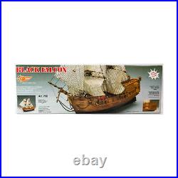 Mantua Model Kit Wooden Ship 1100 Black Falcon EX/NM