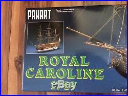 Mantua Panart 750 Royal Caroline Wood Ship Model Kit em