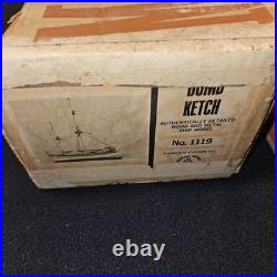 Marine Model Company Bomb Ketch And Diligence Model Ship Boat Kit