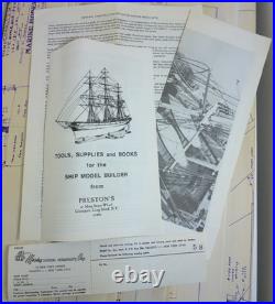 Marine Model Company No. 1089 Whale Ship Charles W Morgan OPENED BOX
