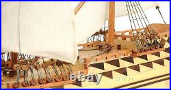 Mayflower 1620 Plymouth Pilgrim's 31 Tall Ship Wood Model Sailboat Assembled