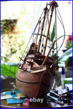 Mayflower 2016 Version Scale 1/48 31 Wood Model Ship Kit Sailboat