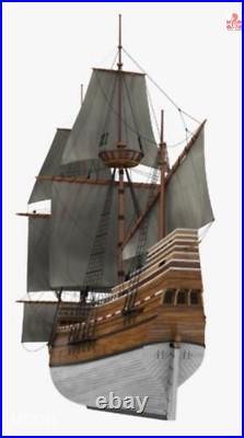 Mayflower 2016 Version Scale 1/48 31 Wood Model Ship Kit Sailboat Shicheng