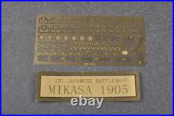 Merit 62004 1/200 Japanese Battleship Mikasa 1905 Military Ship Model Kit Free S