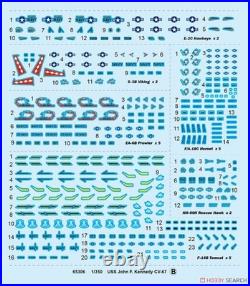 Merit 65306 Uss John F. Kennedy Cv-67 Plastic Model Kit Gifts Toys 1/350