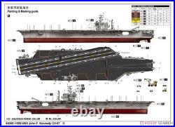 Merit 65306 Uss John F. Kennedy Cv-67 Plastic Model Kit Gifts Toys 1/350