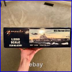 Merit International LLC. 1200 USS Hornet CV-8 Plastic Model Ship Kit #62001