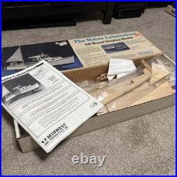 Midwest Products Co. Maine Lobster Boat #991 all-wood display model kit NIB