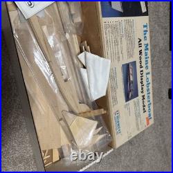 Midwest Products Co. Maine Lobster Boat #991 all-wood display model kit NIB