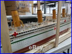 Model Ship RMS Britannic 50 Limited Ready To Run Remote Control ... Rms Britannic Model