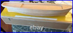 Model Shipways 1851 Flying Fish Clipper Ship 196 Wood Hull Model Kit Boat 1953
