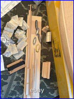 Model Shipways 1851 Flying Fish Clipper Ship 196 Wood Hull Model Kit Boat 1953