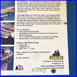 Model Shipways 2018 1851 Flying Fish American Clipper 1/96th Scale FREE Ship