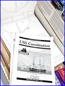 Model Shipways 2040 176 USS Constitution Wood Model Ship Kit