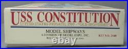 Model Shipways 2040 176 USS Constitution Wood Model Ship Kit/Box
