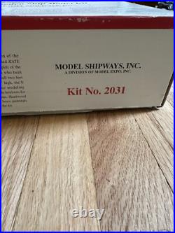 Model Shipways 3/16=1 ft. Scale Kate Cory, Whaling Brig of 1856 And Air Brush