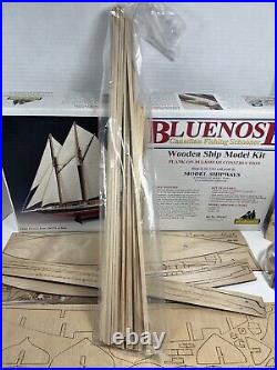 Model Shipways BLUENOSE CANADIAN FISHING SCHOONER 1100 SCALE. NIB