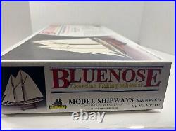 Model Shipways BLUENOSE CANADIAN FISHING SCHOONER 1100 SCALE. NIB