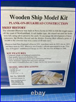 Model Shipways BLUENOSE CANADIAN SCHOONER 164 SCALE