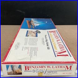 Model Shipways Benjamin W. Latham American Fishing Schooner Wood Model Kit 2109