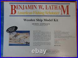 Model Shipways Benjamin W Latham Ship Model Kit 2109 Fishing Schooner 130 bucks