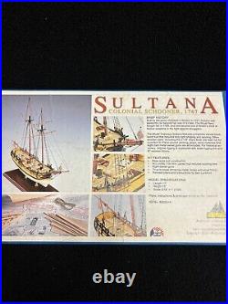 Model Shipways Colonial Schooner Sultana of 1767 wooden ship model kit
