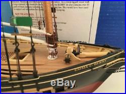 Model Shipways EMMA C. BERRY LOBSTER SMACK 132 SCALE Wooden Ship Model