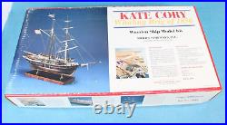 Model Shipways Kate Cory 24 Wood Model 1856 Whaling Ship Kit Unbuilt