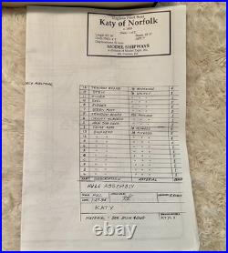 Model Shipways Katy Of Norfolk and Lowell Grand Banks Dory