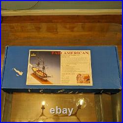 Model Shipways MS2015 1/48 Scale Fair American 14-Gun Wooden Ship Kit New