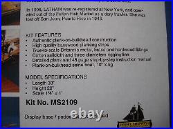 Model Shipways MS2109 Benjamin Latham, Laser Cut Wood, Ship Model Kit, 148 Scale