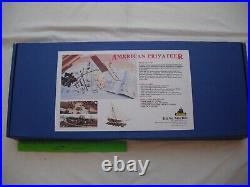 Model Shipways MS2160 American Privateer, Laser, Wood, Ship Model Kit, 148 Scale